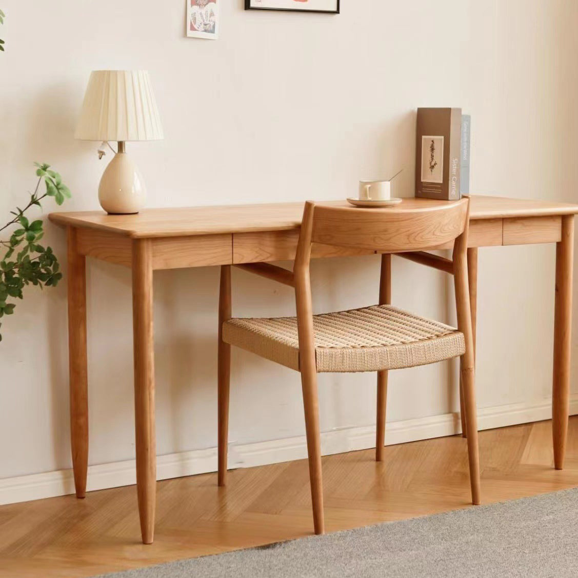 Nordic Wood Nightstand