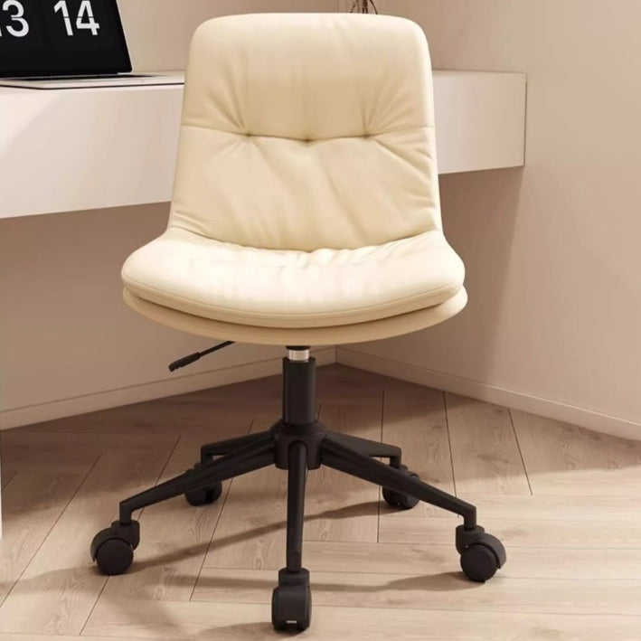 Minimalist PU Leather Upholstered Desk Chair