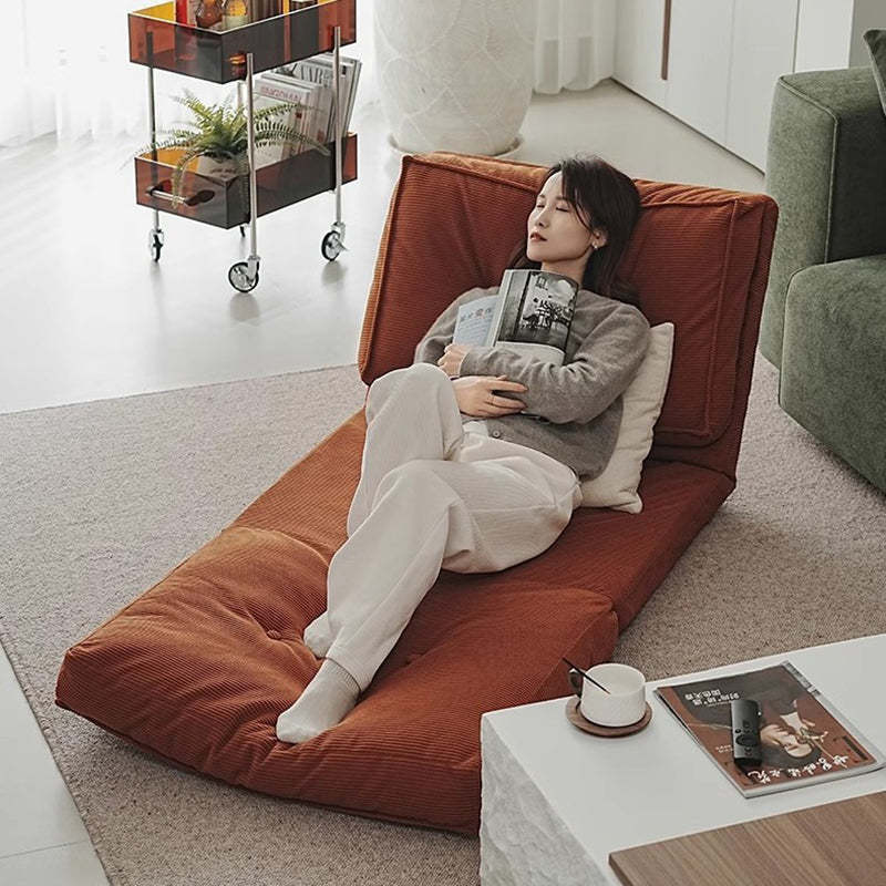 Scandinavian Corduroy Chair — Green