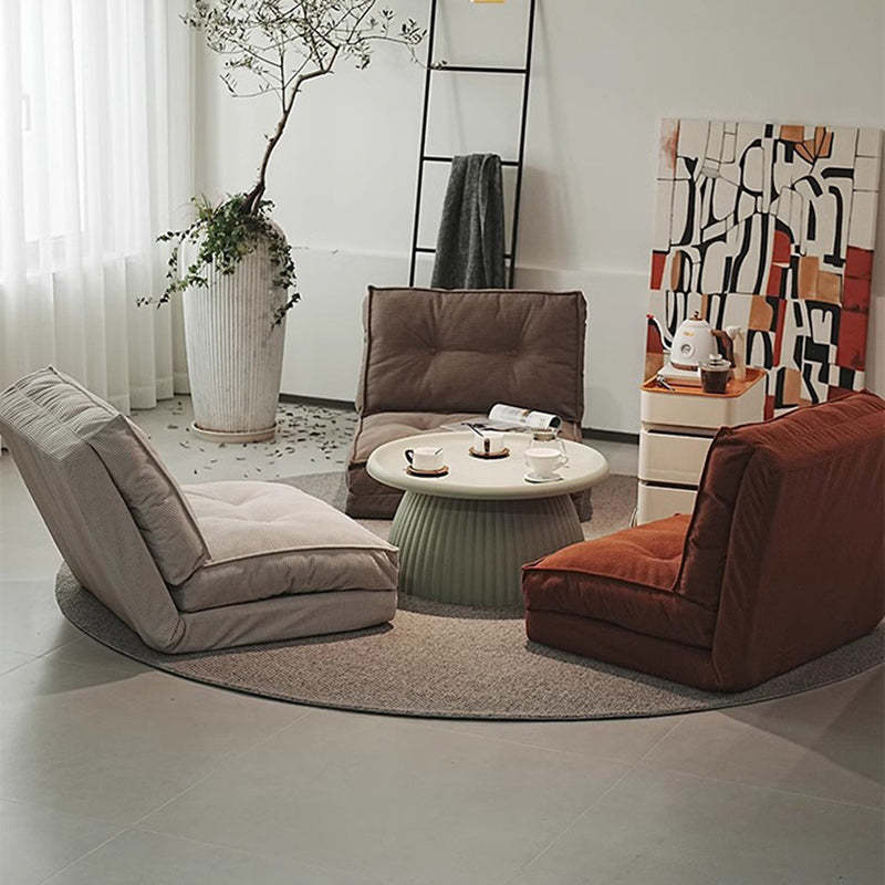 Scandinavian Corduroy Chair — Green