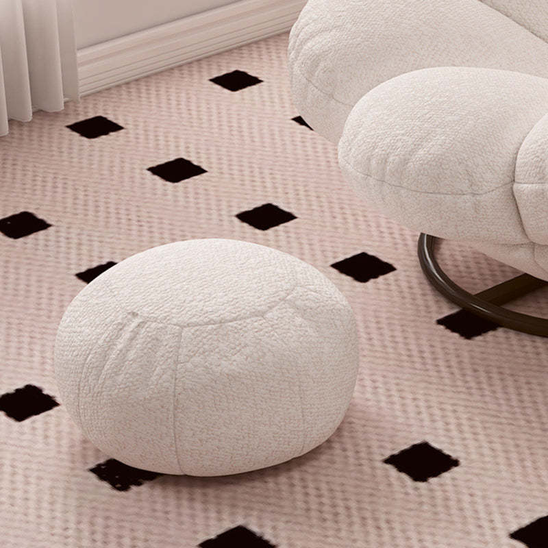 Nordic Lambswool Petal Swivel Lounge Chair
