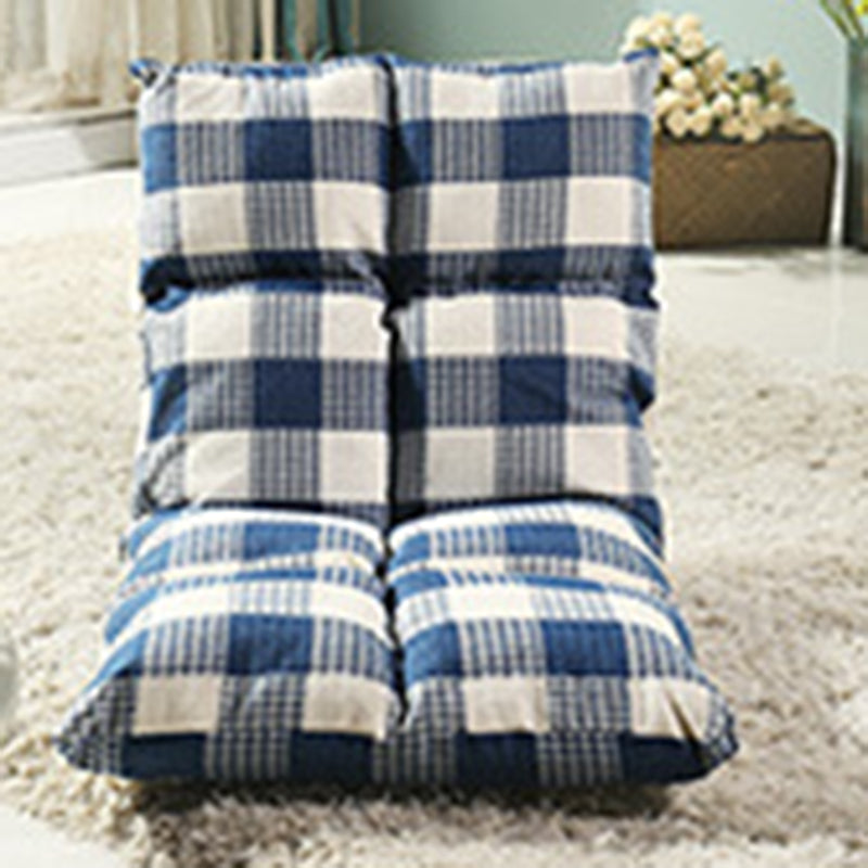 Modern Fabric Accent Chair — Coffee Color