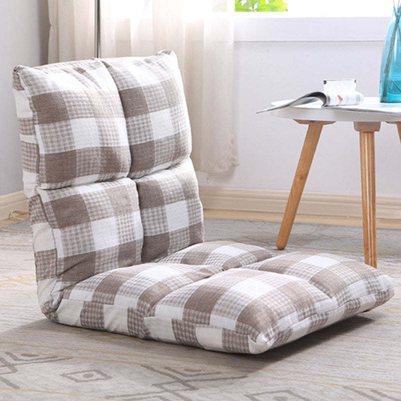 Modern Fabric Accent Chair — Military Green