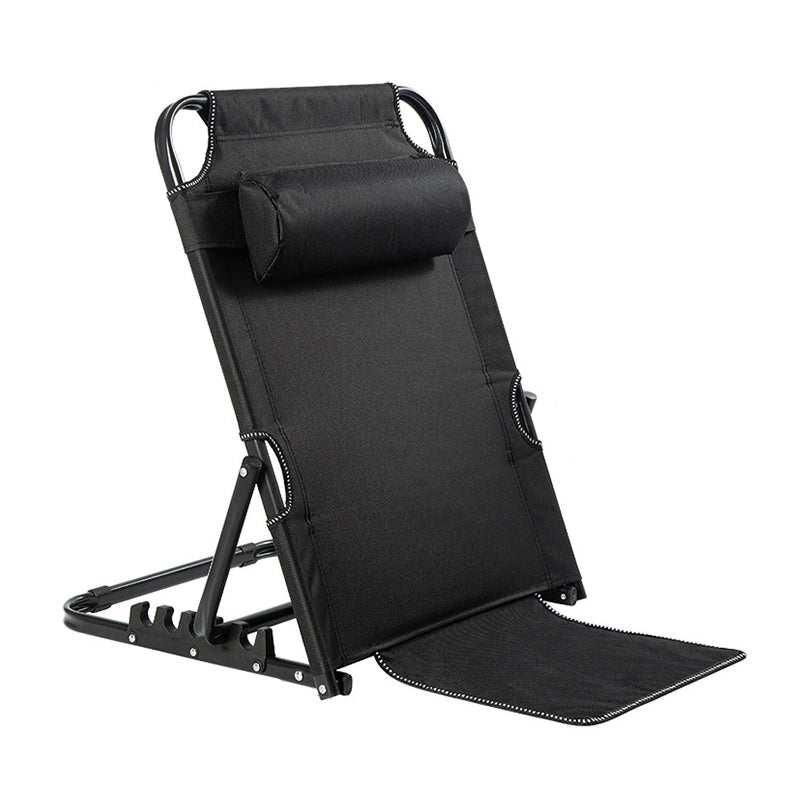 Minimalist Fabric Steel Back Chair