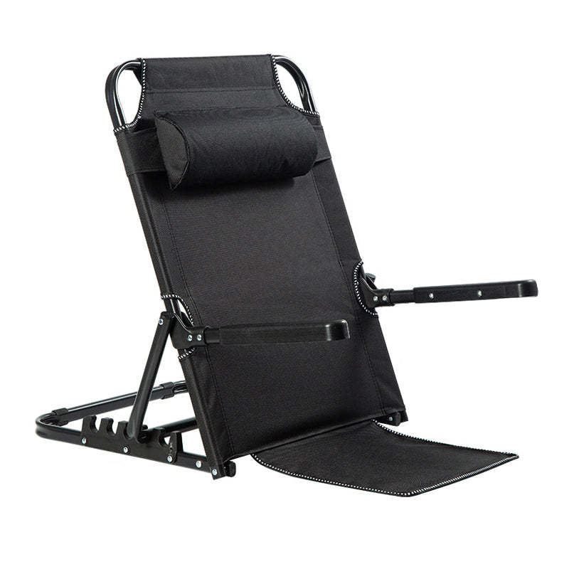 Minimalist Fabric Steel Back Chair