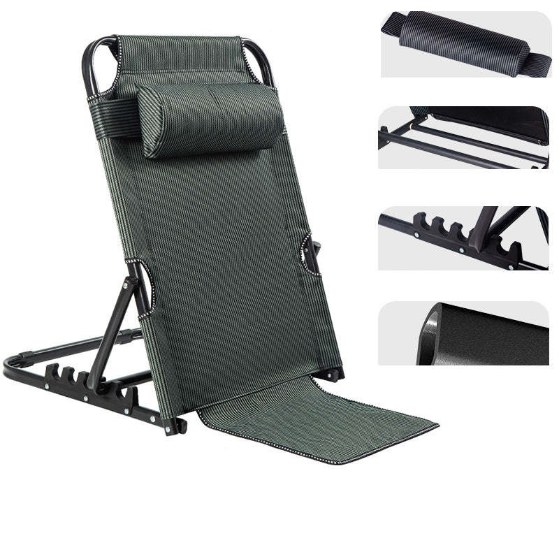 Minimalist Fabric Steel Back Chair