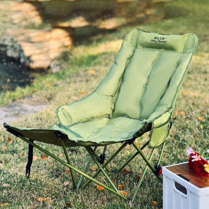 Minimalist Fabric Chair — Khaki