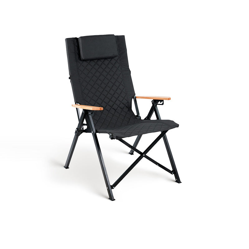 Industrial Fabric Beech Chair
