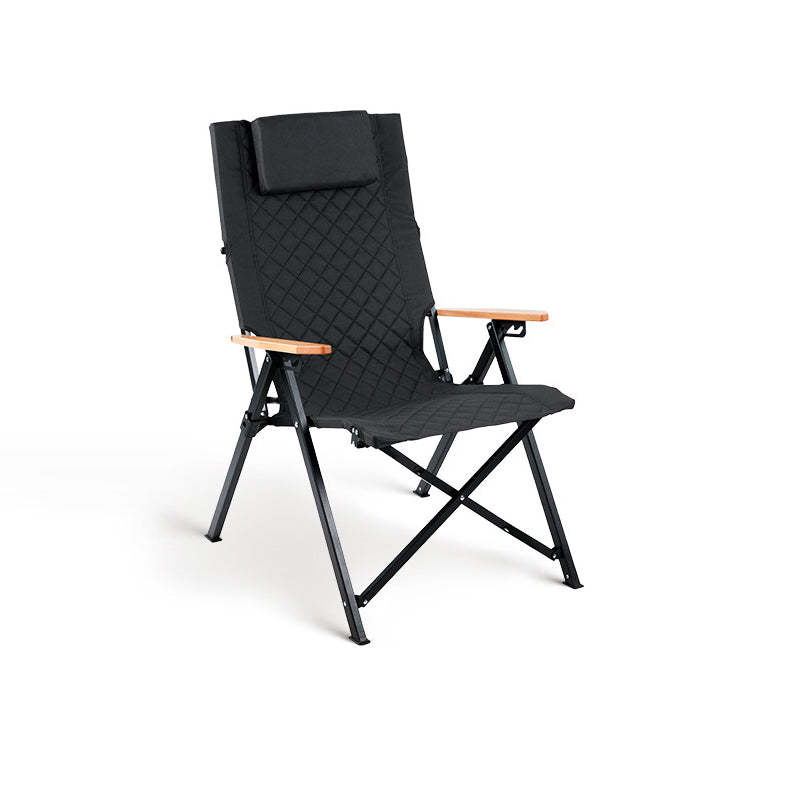 Industrial Fabric Beech Chair