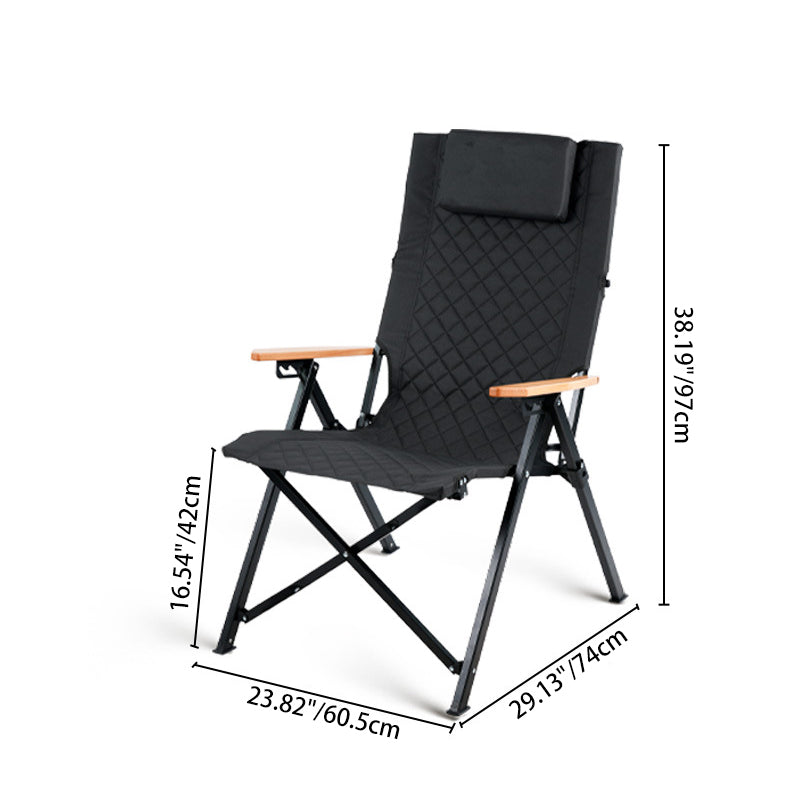 Industrial Fabric Beech Chair