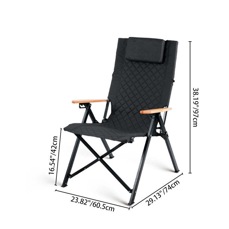 Industrial Fabric Beech Chair