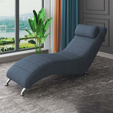Minimalist Waxed Leather Tech Fabric Wood Chair