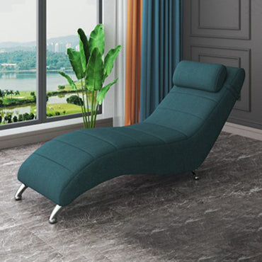 Minimalist Waxed Leather Tech Fabric Wood Chair