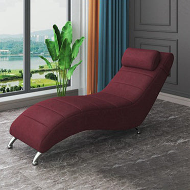 Minimalist Waxed Leather Tech Fabric Wood Chair