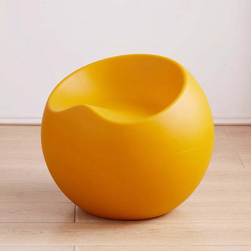 Contemporary Apple Sphere Footstool