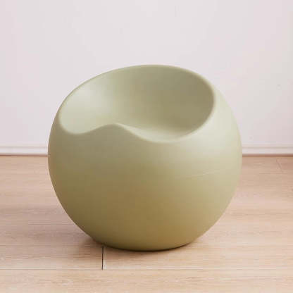 Contemporary Apple Sphere Footstool