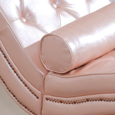 European Wood Velvet Leather Chaise Lounge — Peacock Blue - Velvet