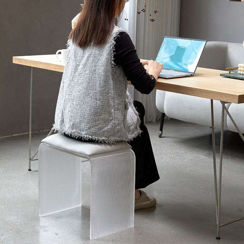 Minimalist Microfiber Leather Chair
