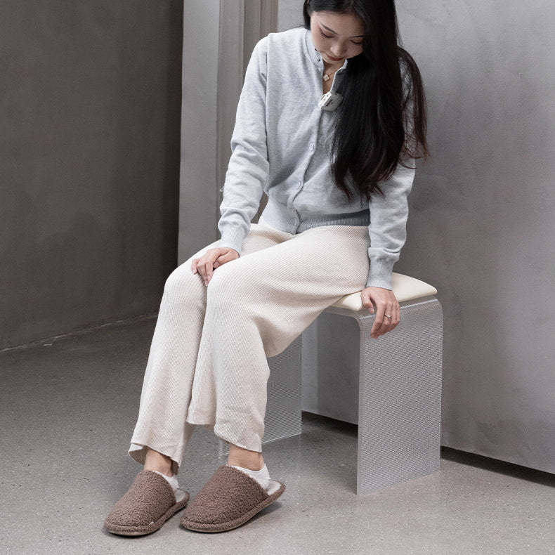 Minimalist Microfiber Leather Chair