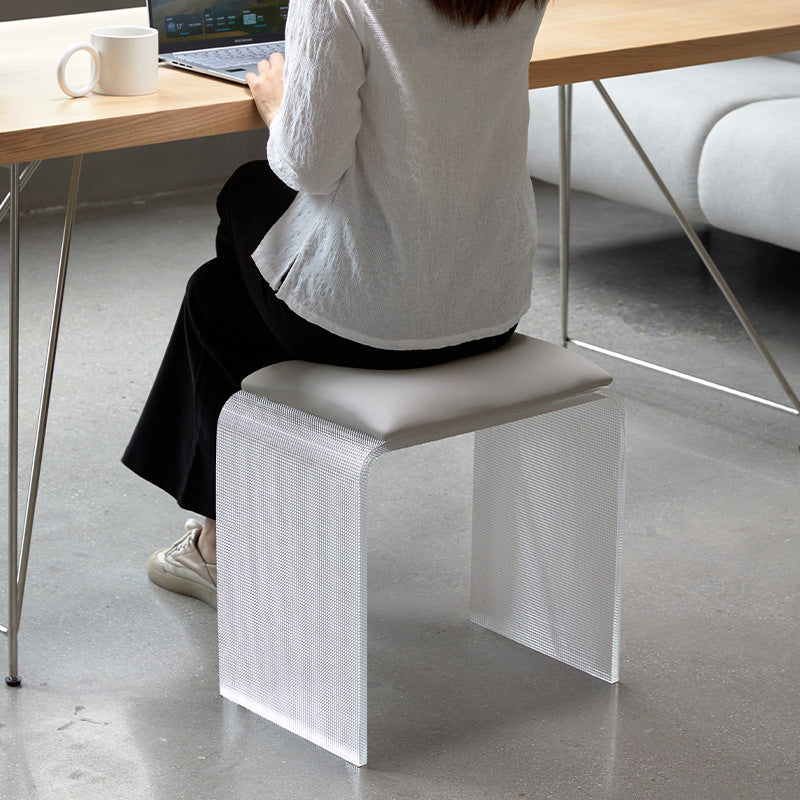 Minimalist Microfiber Leather Chair