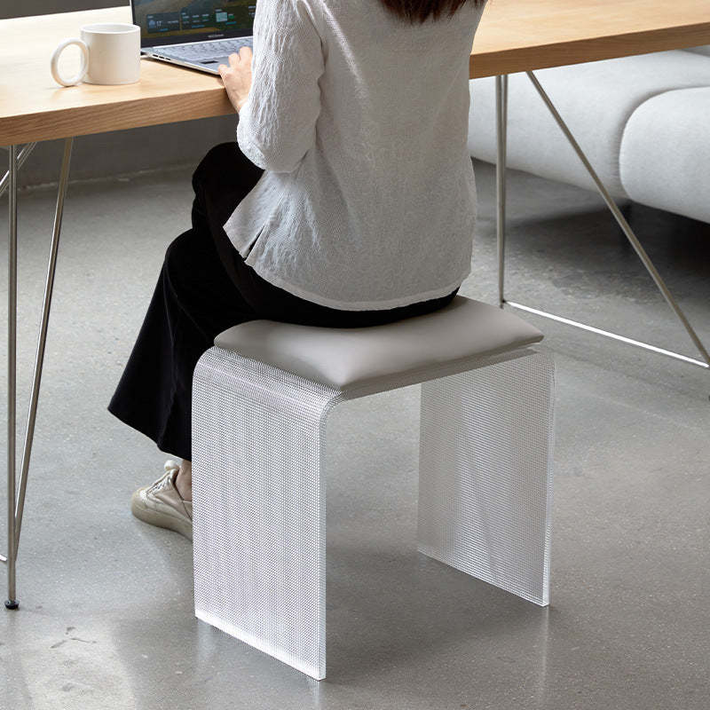 Minimalist Microfiber Leather Chair