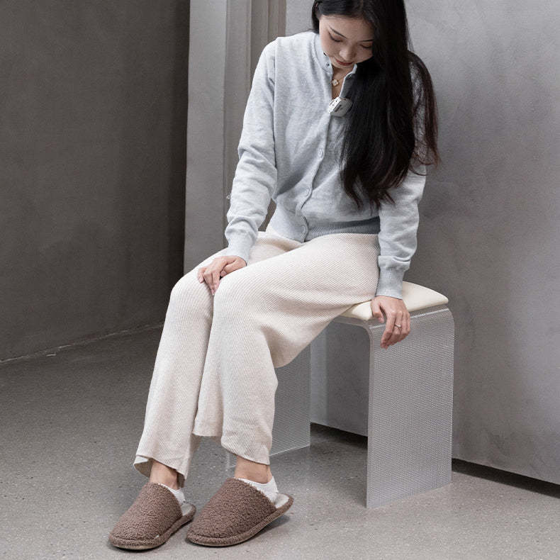 Minimalist Microfiber Leather Chair
