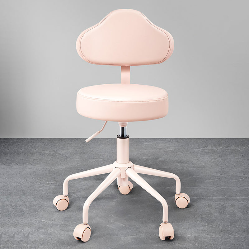 Nordic Leather Chair — White
