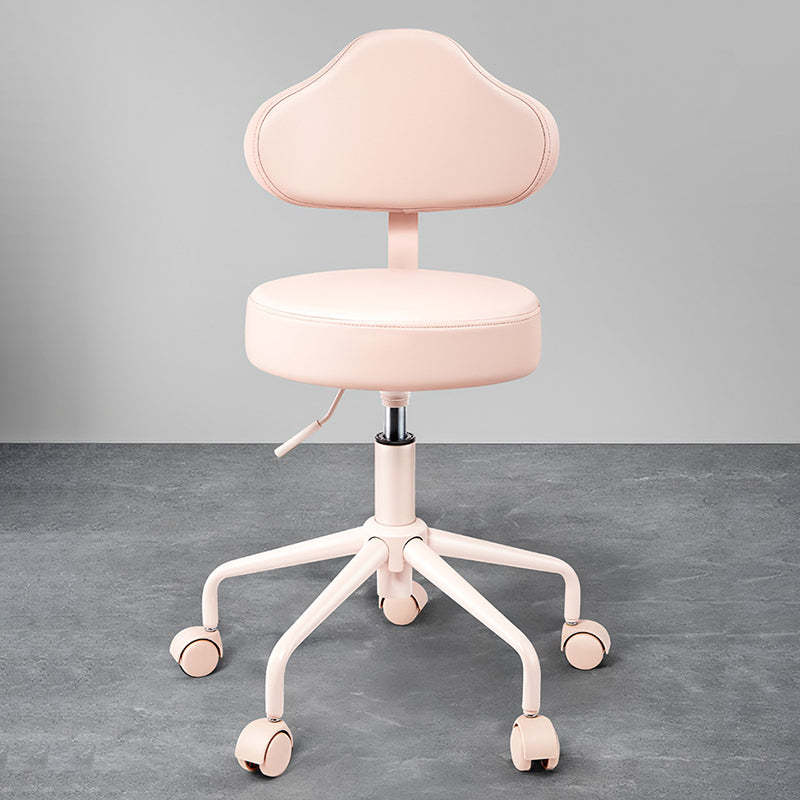 Nordic Leather Chair — White