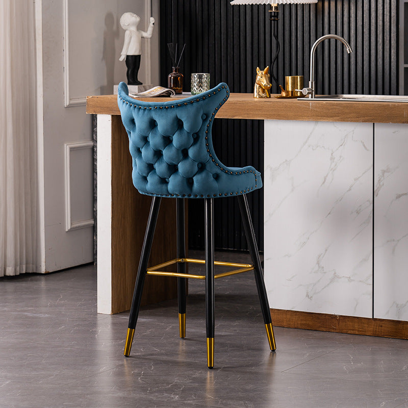Modern Tech Fabric Chair — Blue - Tech Fabric