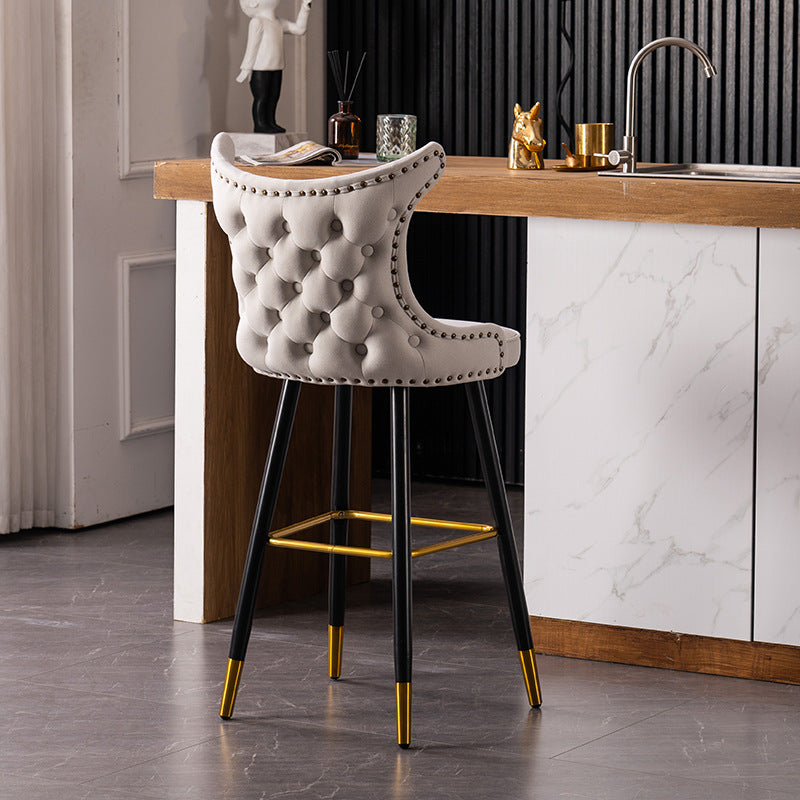 Modern Tech Fabric Chair — White - Tech Fabric
