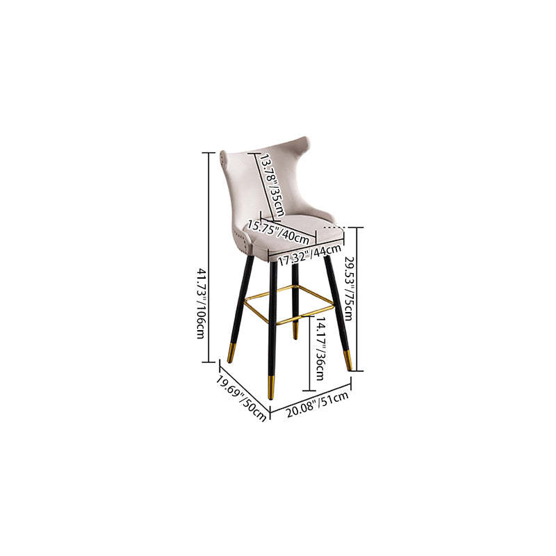 Modern Tech Fabric Chair — White - Tech Fabric