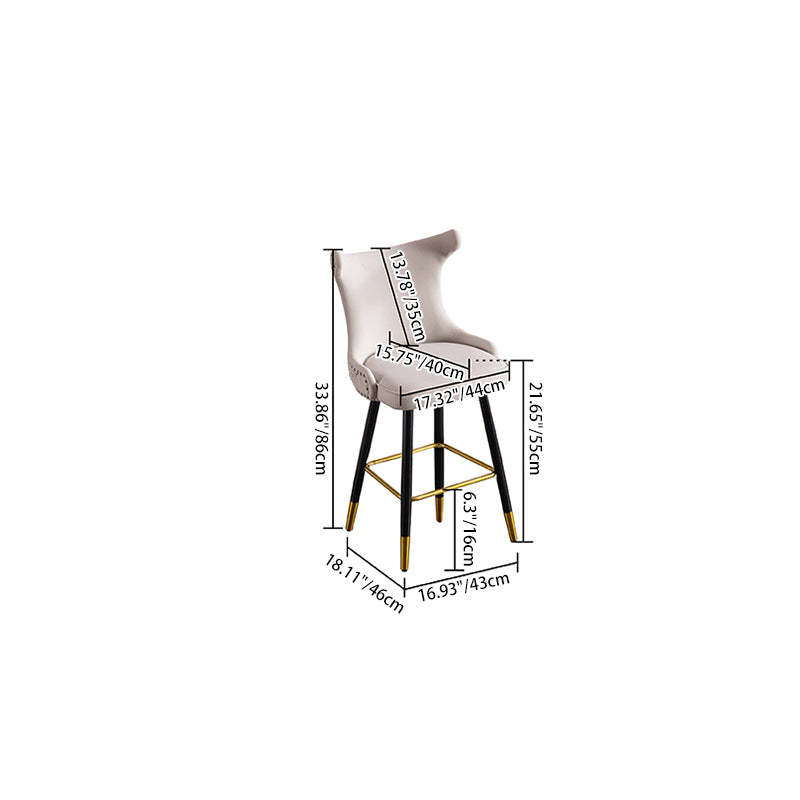 Modern Tech Fabric Chair — Gray - Velvet
