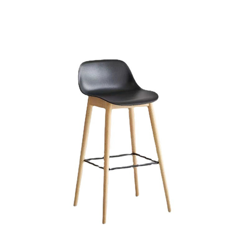 Nordic Beech Metal Square Bar Stool