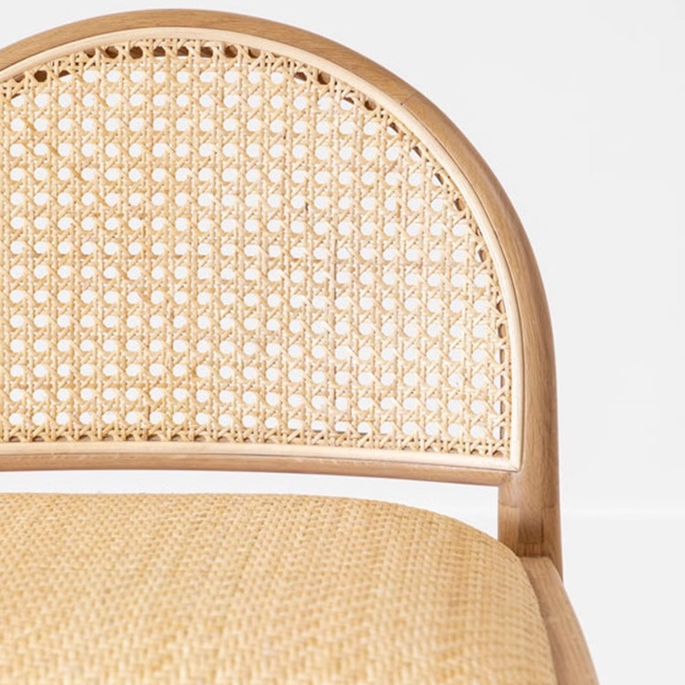 Japanese Woven Rattan Chair