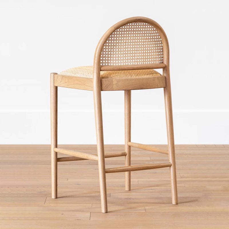 Japanese Woven Rattan Chair