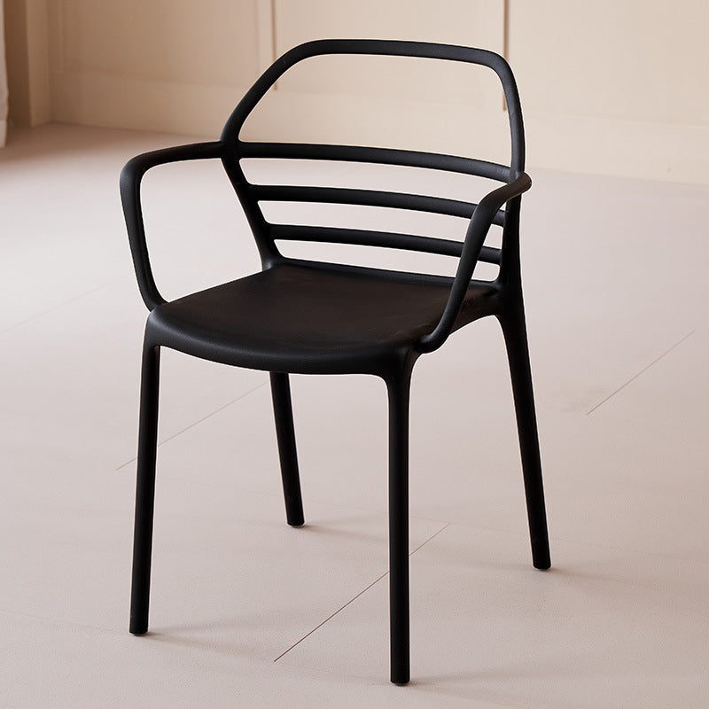 Nordic Curved Geometric Dining Chair