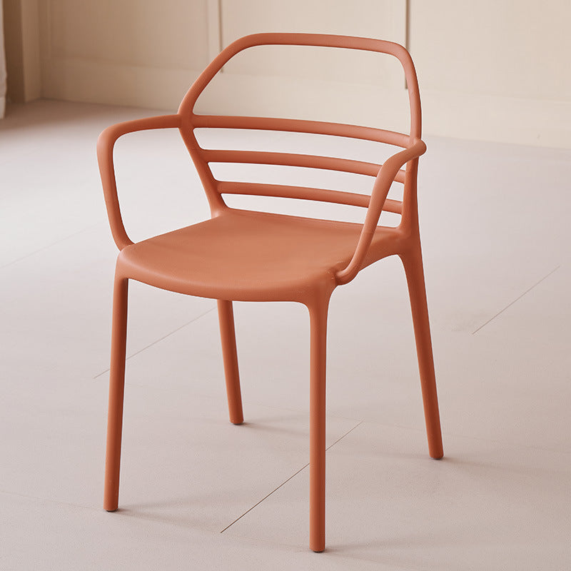 Nordic Curved Geometric Dining Chair