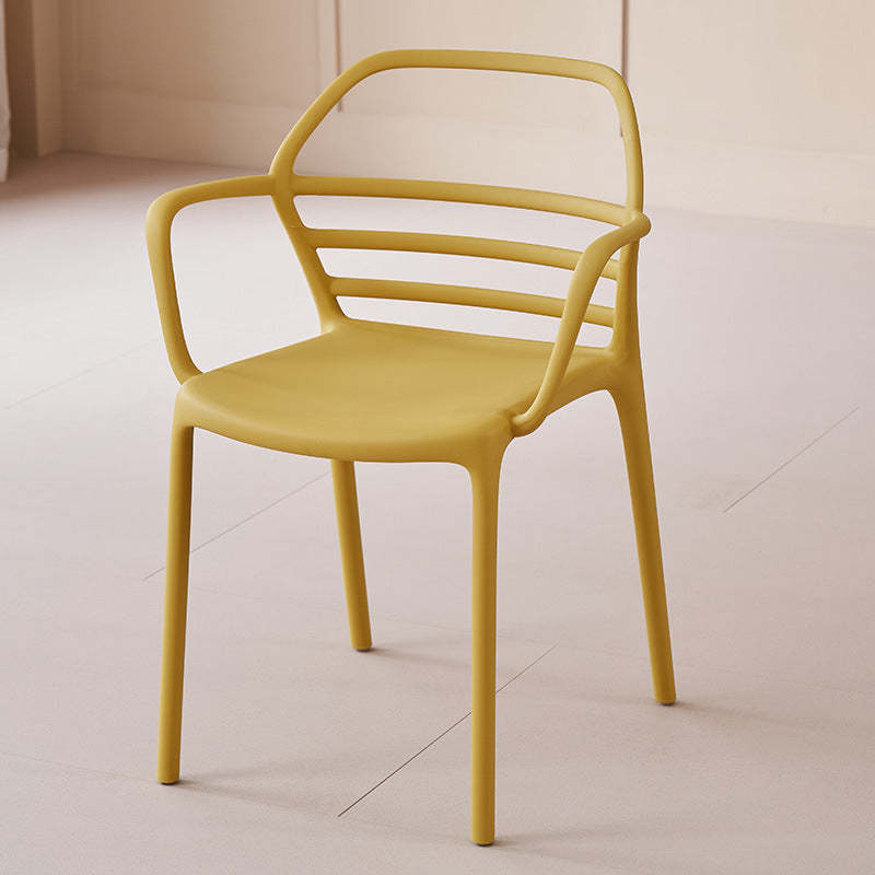 Gray nordic curved geometric dining chairs & benches