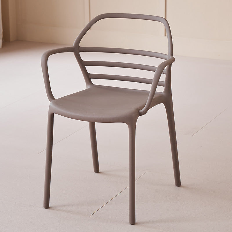 Nordic Curved Geometric Dining Chair