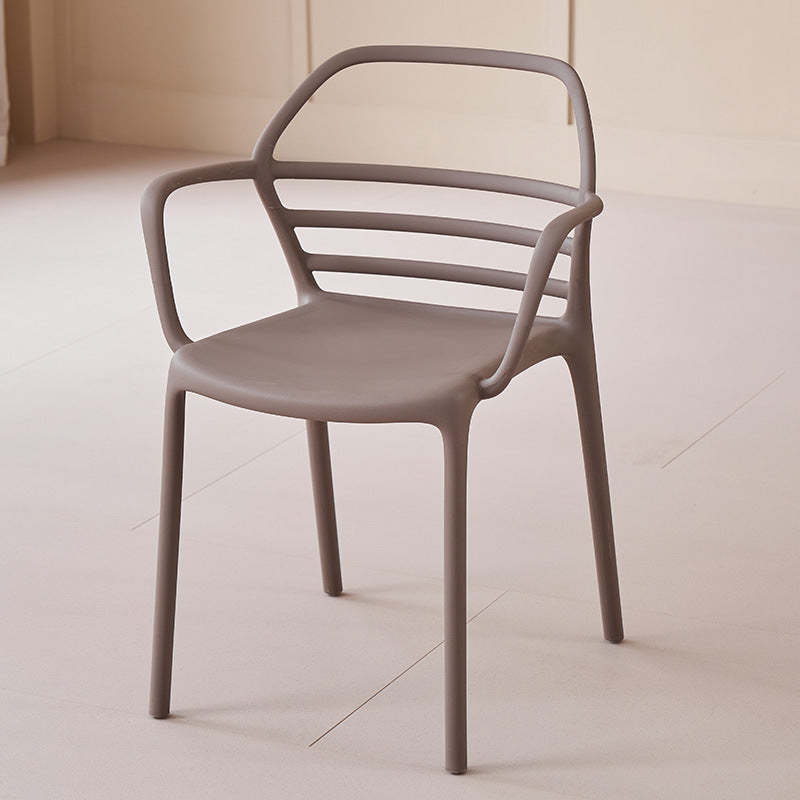 Nordic Curved Geometric Dining Chair