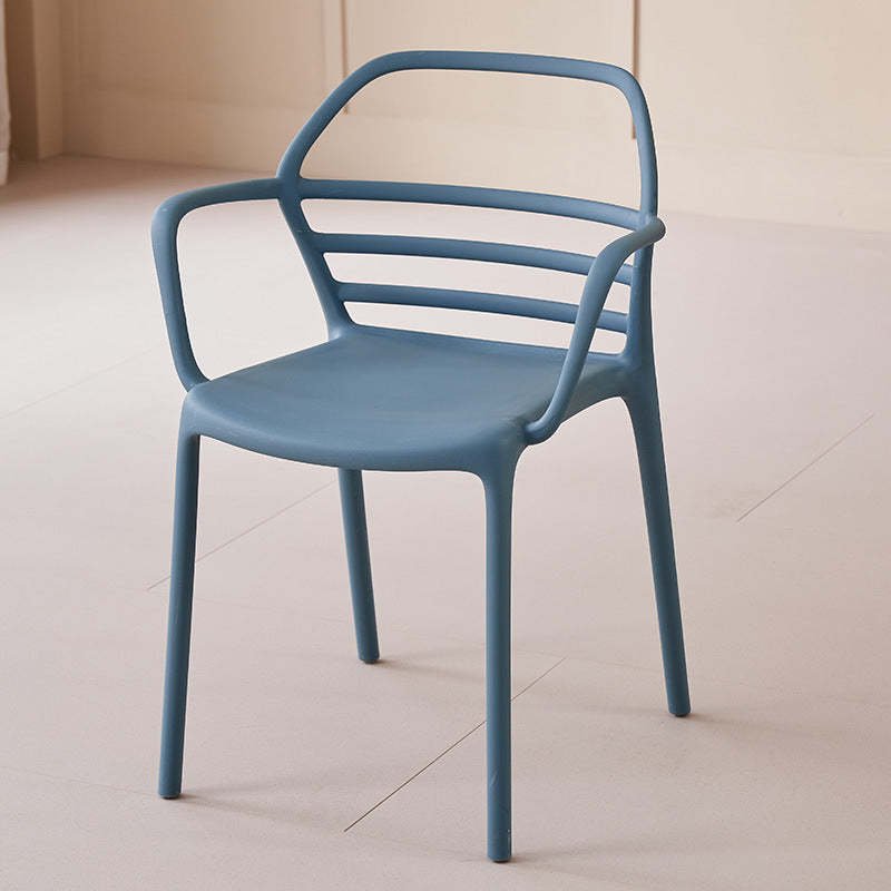 Nordic Curved Geometric Dining Chair