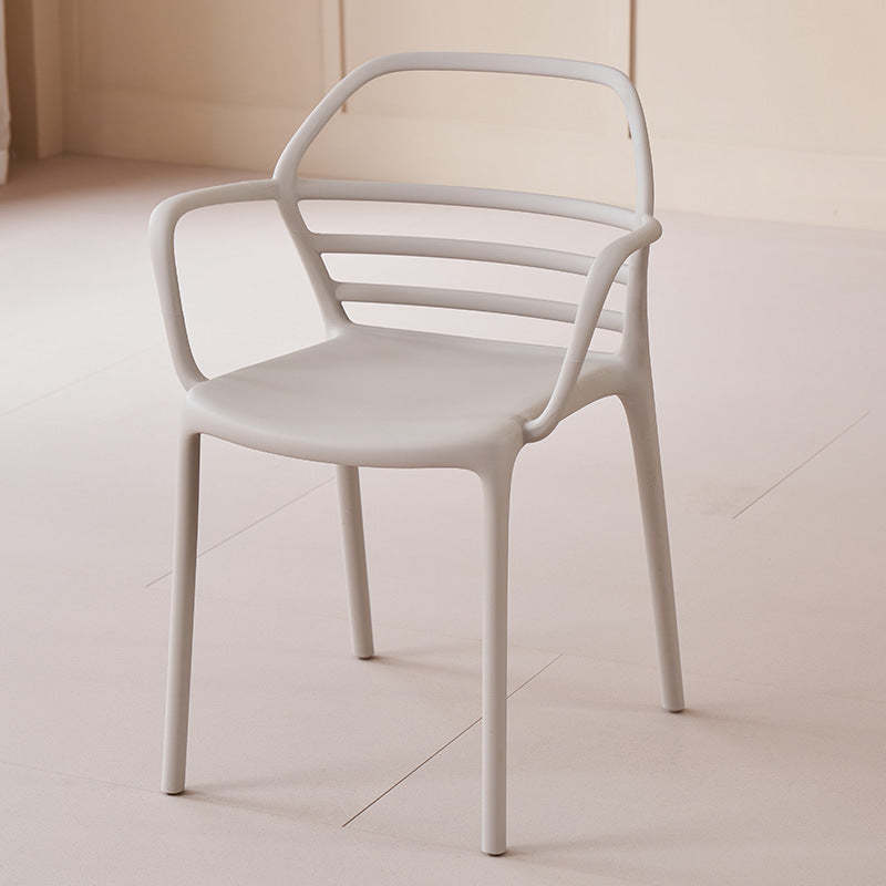 Nordic Curved Geometric Dining Chair