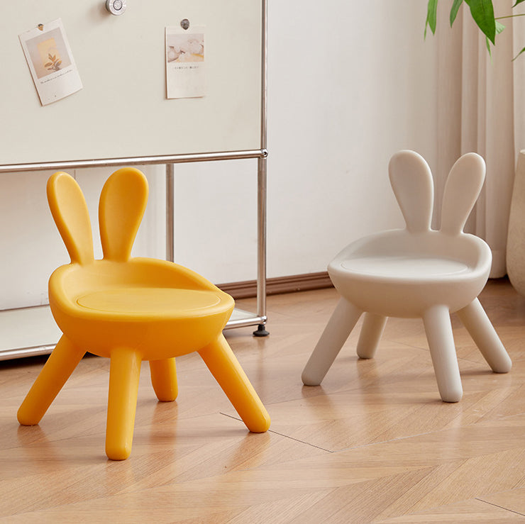 Contemporary Kids Bunny Ear Footstool
