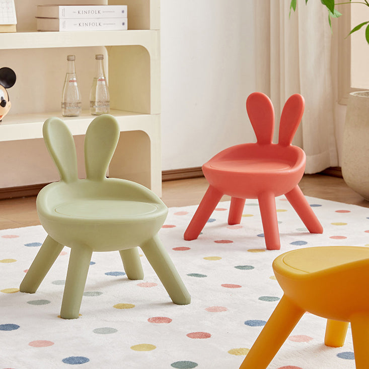 Contemporary Kids Bunny Ear Footstool