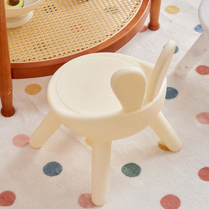 Contemporary Kids Bunny Ear Footstool