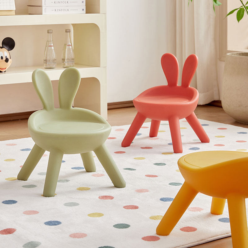 Contemporary Kids Bunny Ear Footstool