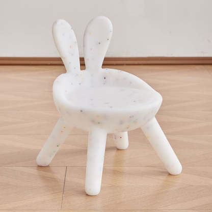 Contemporary Kids Bunny Ear Footstool