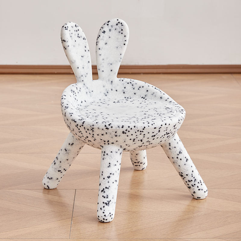 Contemporary Kids Bunny Ear Footstool