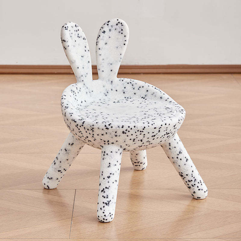 Contemporary Kids Bunny Ear Footstool