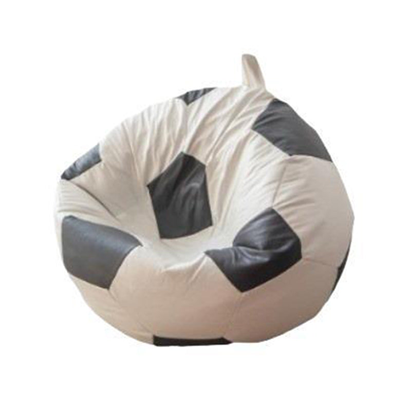 Contemporary Leather Football Bean Bag Lazy Sofa